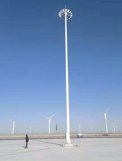 瓜州高速路服务区伊犁高杆灯项目